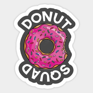 Donut Squad Pink Sticker